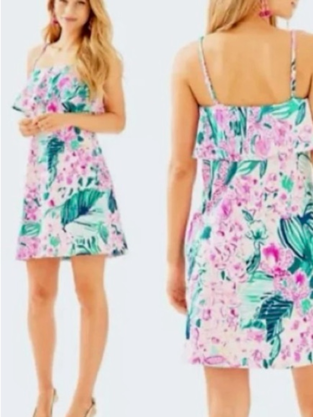 Lilly Pulitzer Anastasia Dress Multi Via Flora
